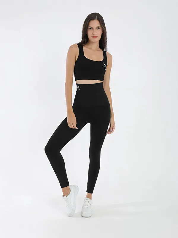 Light Black Vücut Toparlayıcı Korse Tayt