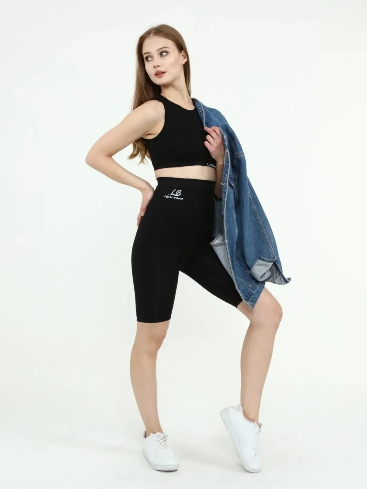 Light Black Vücut Toparlayıcı Korse Şort